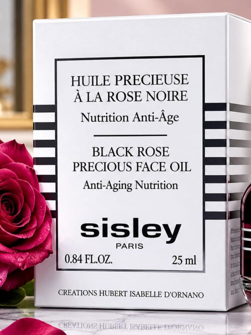 Sisley Paris Black Rose Precious Face Oil 25ml 0.84oz Luxury Anti-Aging Skincare